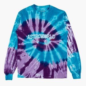 Travis Scott Tie Dye Astroworld Tour Long …